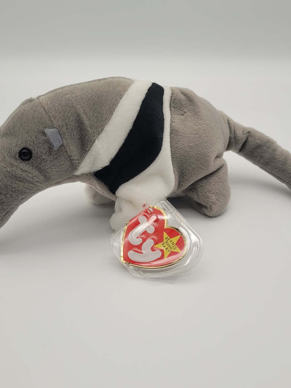 Ty Beanie Plush Anteater - Gray Kids Accessory Ants